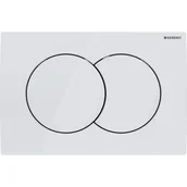 Przyciski spłukujące - Geberit Przycisk spłukujący podwójny Delta 01 biały - miniaturka - grafika 1