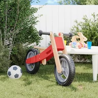 Rowerki biegowe - vidaXL Rowerek biegowy dla dzieci, czerwony - miniaturka - grafika 1