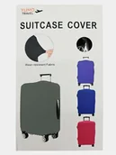 Akcesoria podróżnicze - Pokrowiec na walizkę M szary szary - miniaturka - grafika 1