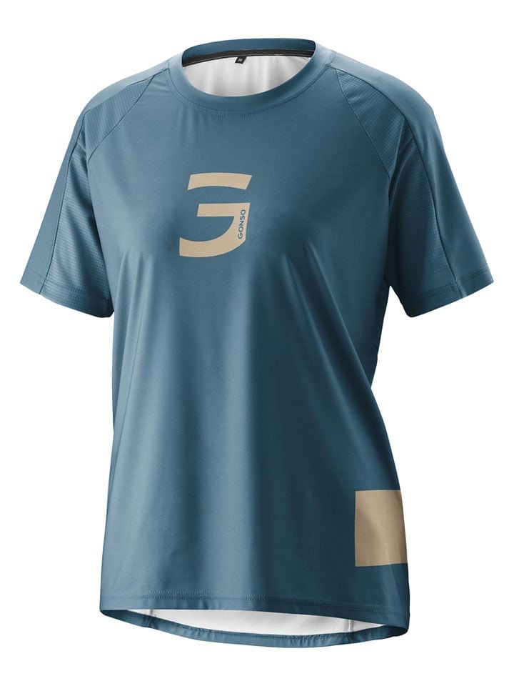 Gonso Koszulka kolarska w kolorze niebieskim