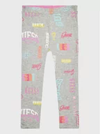 Legginsy - Guess Legginsy K3RB00 K6YW3 Szary Slim Fit - miniaturka - grafika 1
