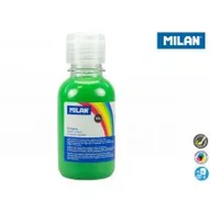Przybory szkolne - MILAN Farba tempera 125 ml zielona jasna - miniaturka - grafika 1