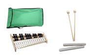 Instrumenty perkusyjne - Dzwonki Chromatyczne 27-ton Kaja + klawes + pokrowiec zielony - miniaturka - grafika 1