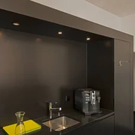 Oprawy, klosze i abażury - Lampa wpuszczana sufitowa SLV New Tria, czarna, aluminium, Ø 8,2 cm - miniaturka - grafika 1