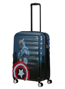 Walizka średnia American Tourister Wavebreaker Disney Marvel - Captain America - Walizki - miniaturka - grafika 1