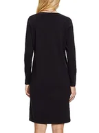 Sukienki - ESPRIT Sukienka z dekoltem w łódkę, czarny, XL - miniaturka - grafika 1