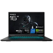 Laptopy - GIGABYTE GAMING A16 CTHI3DE894SH notebook/Intel® Core™ i7 i7-13620H (16") WUXGA 16 GB DDR5-SDRAM 1 TB SSD NVIDIA GeForce RTX 5050 Wi-Fi 6E (802.11ax) Windows 11 Home Czarny - miniaturka - grafika 1