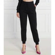 Dresy damskie - Patrizia Pepe Spodnie | Regular Fit - miniaturka - grafika 1
