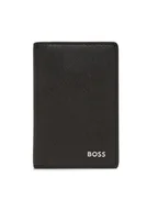 Etui na dokumenty i karty - BOSS Etui na karty kredytowe Zair 50548808 10247449 01 Czarny - miniaturka - grafika 1