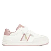 Buty dla dziewczynek - Sneakersy Polo Ralph Lauren Heritage Court III T-Toe Ez RL03359101 Biały - miniaturka - grafika 1
