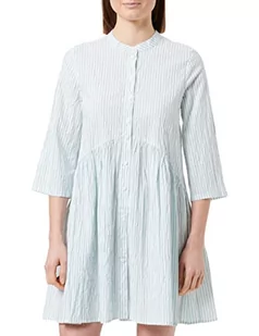 ONLY Sukienka damska ONLFIE Chicago WVN, Cloud Dancer/Stripes:Simply Green, L, Cloud Dancer/Stripes: simply Green, L - Sukienki - miniaturka - grafika 1