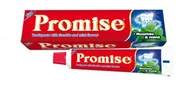 Pasty do zębów - Mattes, Promise + Fluoride, Pasta do zębów, 100g - miniaturka - grafika 1