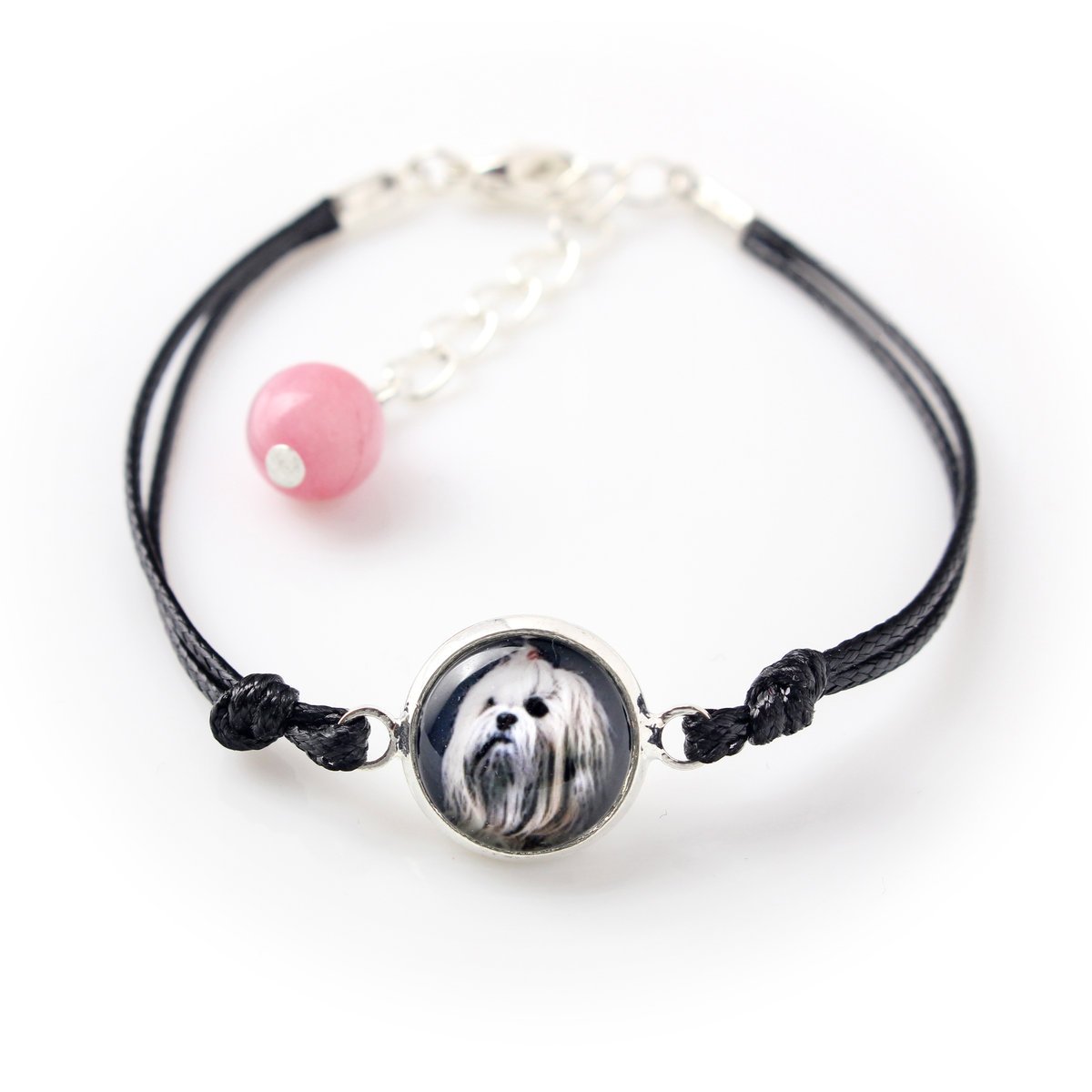 Lhasa Apso - bransoletka z twoim zdjęciem handmade, wyjątkowa biżuteria marki Art-Dog