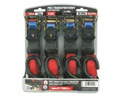 Akcesoria motoryzacyjne - Pasy transportowe z napinaczem K2 4szt 500kg 4,5 m - miniaturka - grafika 1