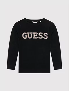 Swetry dla chłopców - Guess Sweter J1YR07 Z2NQ0 Czarny Regular Fit - grafika 1