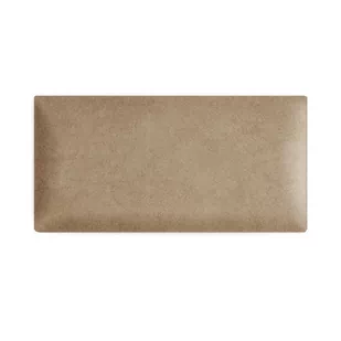 Panel ścienny 30 x 15 cm tapicerowany 3D Wezgłowie w kolorze beżowo-brązowym - Meble modułowe i akcesoria - miniaturka - grafika 1