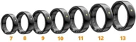 Smartband - Smart RING PRO czarny, pomiar stresu, t�tno, monitorowanie snu, roz. 13, Powerton - miniaturka - grafika 1