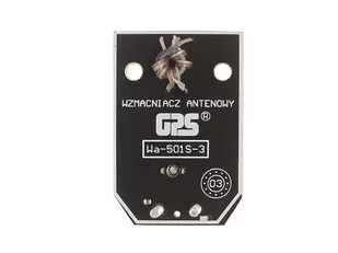 Wzmacniacz antenowy GPS czarny HQ. - Akcesoria TV-SAT - miniaturka - grafika 1