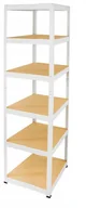 Szafy i regały magazynowe - Regał Helios magazynowy metalowy HWW_213X045X45_6_0WZ ilość półek 6 nośność 175 kg / Wamar-Sosenka - miniaturka - grafika 1