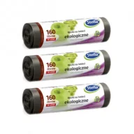 Worki na śmieci - Stella Worki na śmieci ekologiczne 160L zestaw 3 x 10 szt. - miniaturka - grafika 1