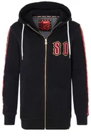 Bluzy damskie - Bluza damska Superdry Star rock Ziphhod dresowa zasuwana-L - miniaturka - grafika 1
