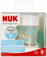 Butelki dla niemowląt - NUK Kubek 160 ml 6m  Mini Magic Cup turkusowy - miniaturka - grafika 1