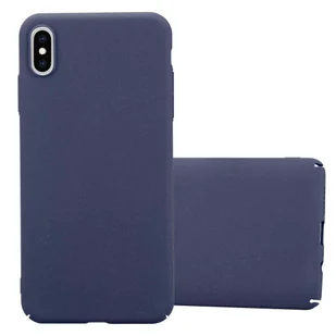 Etui ochronne Cadorabo do Apple iPhone XS MAX w kolorze niebieskim Hard Case pokrowiec na telefon komórkowy - Etui i futerały do telefonów - miniaturka - grafika 1