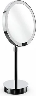 Lusterko kosmetyczne powiększające x7 Just Look Plus chrom z gniazdkiem USB - Lusterka do makijażu - miniaturka - grafika 1