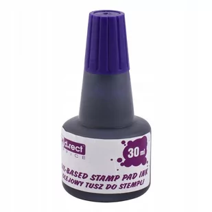 Tusz olejowy do pieczątek/stempli metalowych 30ml fioletowy LV505-12 - Tusz do pieczątek - miniaturka - grafika 1