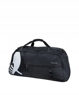 Torba Sportowa Podróżna Duża na Siłownię Na Ramię PUCCINI Czarna BM9018 1 - Torby sportowe - miniaturka - grafika 1