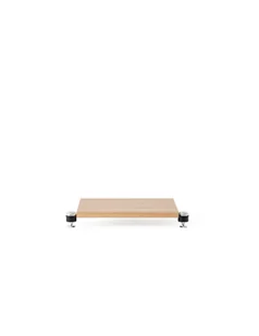 Norstone Copenhagen Base Oak/Black – podstawa modułowego stolika Hi‑Fi, wysokość 6 cm Oak - Głośniki - stojaki i akcesoria - miniaturka - grafika 1