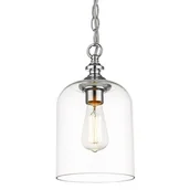 Lampy sufitowe - CosmoLight Prague lampa wisząca 1-punktowa P01971CH P01971CH - miniaturka - grafika 1