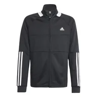 Bluzy dla chłopców - Dziecięca Bluza ADIDAS J SERE TT IU1835 – Czarny - miniaturka - grafika 1
