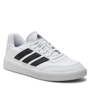 Buty adidas Courtblock IF4033 Ftwwht/Cblack/Ftwwht - Półbuty męskie - miniaturka - grafika 1