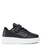 Buty dla dziewczynek - Champion Sneakersy Rebound Platform Classic G Ps Low Cut Sh S32811-KK001 Czarny - miniaturka - grafika 1