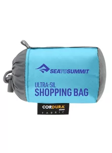 Składana torba Sea To Summit Ultra-Sil Shopping Bag - atoll blue - Torby męskie - miniaturka - grafika 2