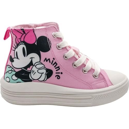 CERDÁ LIFE'S LITTLE MOMENTS Wysokie Lonette – antypoślizgowe buty Minnie 8-14 lat, Różowy, 32 EU
