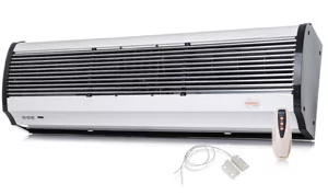 Warmtec Kurtyna powietrzna z nagrzewnicą WRMS12+ 4/8/12kW) 180cm + czujnik drzwiowy - Kurtyny powietrzne - miniaturka - grafika 1