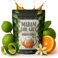 Herbata - Madam grey 50 g- herbata czarna liściasta earl grey z pomarańczą bergamotka - miniaturka - grafika 1