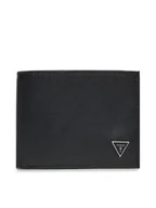 Portfele - Guess Duży Portfel Męski SMCSLE LEA24 Czarny - miniaturka - grafika 1