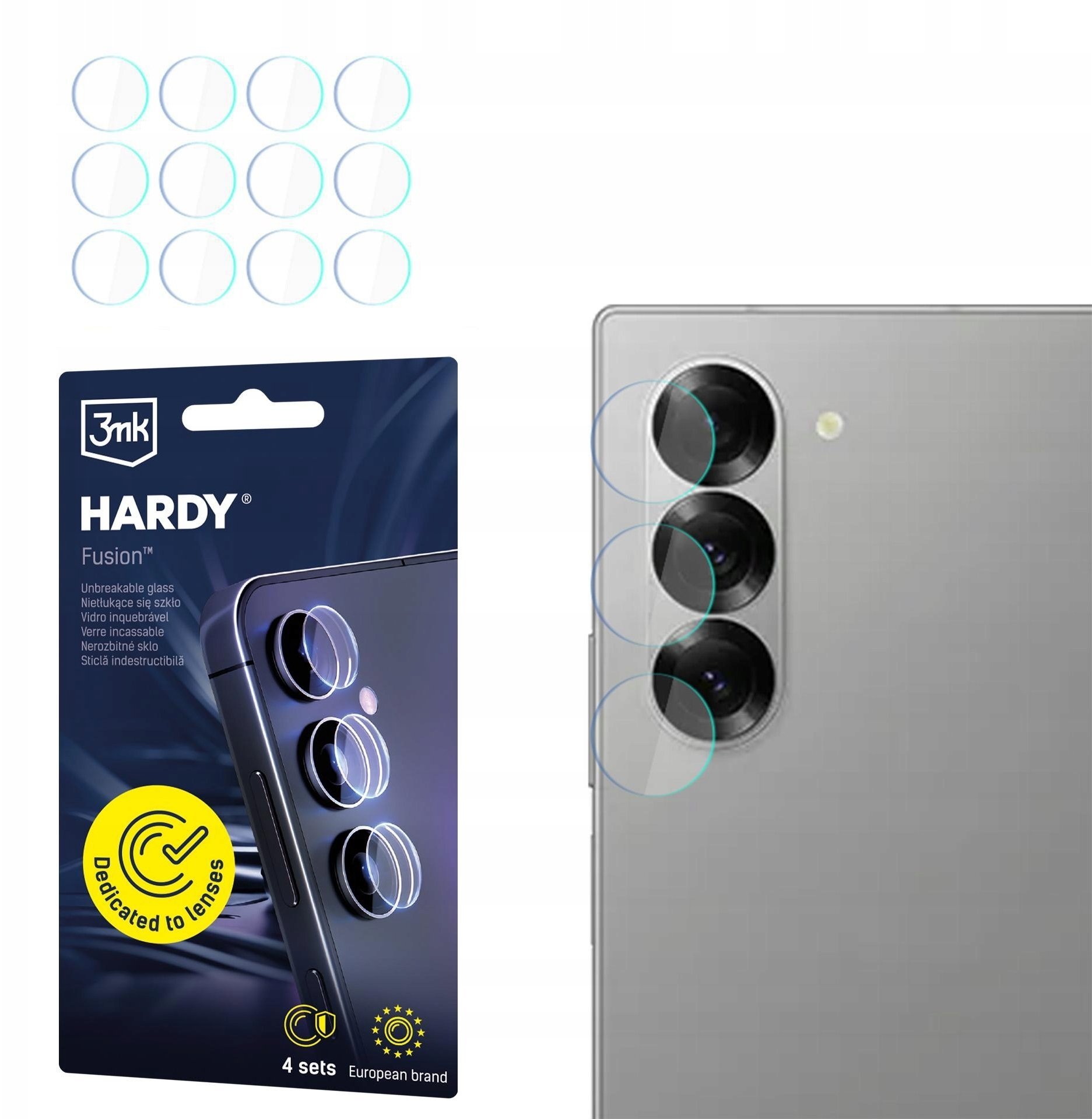 3MK Samsung Galaxy Z Fold 6 - 3mk Hardy Fusion Lens Protection
