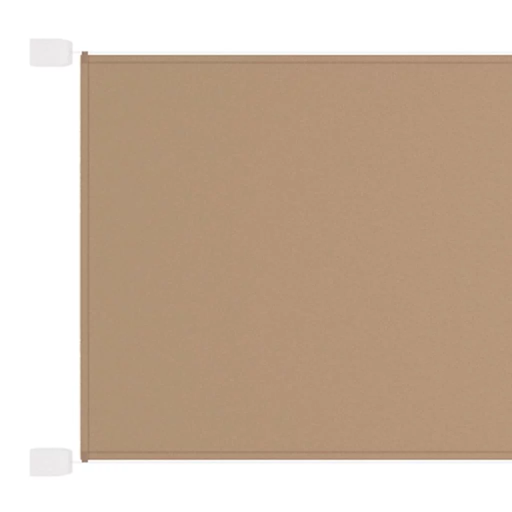 Lumarko Markiza pionowa, kolor taupe, 140x360 cm, tkanina Oxford