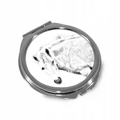 Lusterka do makijażu - Koń fiordzki Lusterko kieszonkowe składane - miniaturka - grafika 1