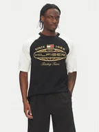 Koszulki męskie - Tommy Hilfiger T-Shirt F1 Movie MW0MW41389 Czarny Regular Fit - miniaturka - grafika 1
