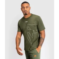 Koszulki sportowe męskie - Venum T-Shirt Koszulka Giant Contender Army Green - miniaturka - grafika 1