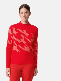 Gerry Weber Sweter w kolorze czerwono-jasnoróżowym - Swetry damskie - miniaturka - grafika 1