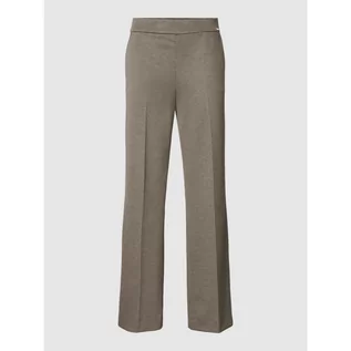 Spodnie damskie - Spodnie materiałowe ze wzorem w pepitkę model SILASSO - Cinque - grafika 1