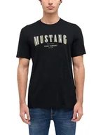 Koszulki męskie - Mustang Koszulka w kolorze czarnym - miniaturka - grafika 1