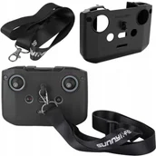Paski, szelki, uprzęże foto - OSŁONA OCHRONA UCHWYT ETUI PASEK SMYSZ NA PILOT KONTROLER DO DJI RC-N3 RC-N2 RC-N1 - DJI MINI 2 3 AVATA NEO - BLACK - miniaturka - grafika 1