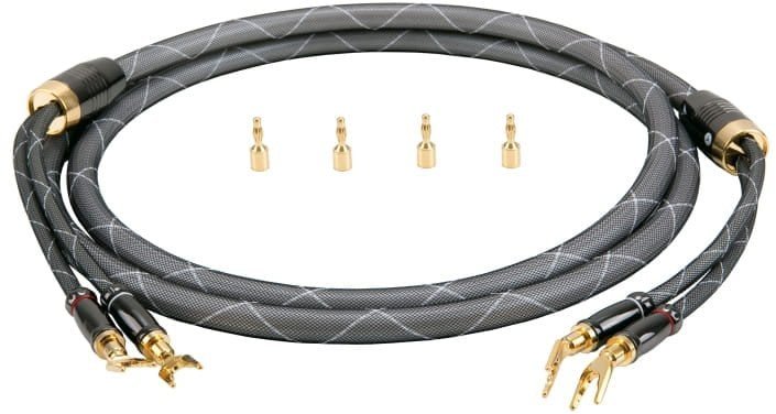 Kabel Quistcable HIGH END LSC 2,5A - 2,5M QUIST CABLE kabel głośnikowy /2 SPADE+ 2 BANANA/